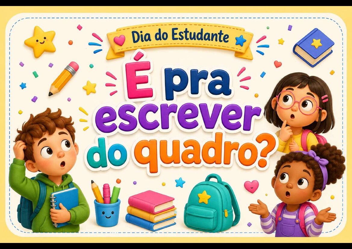 Cartões para dia do estudante engraçados e fofos exercício educativo página 29